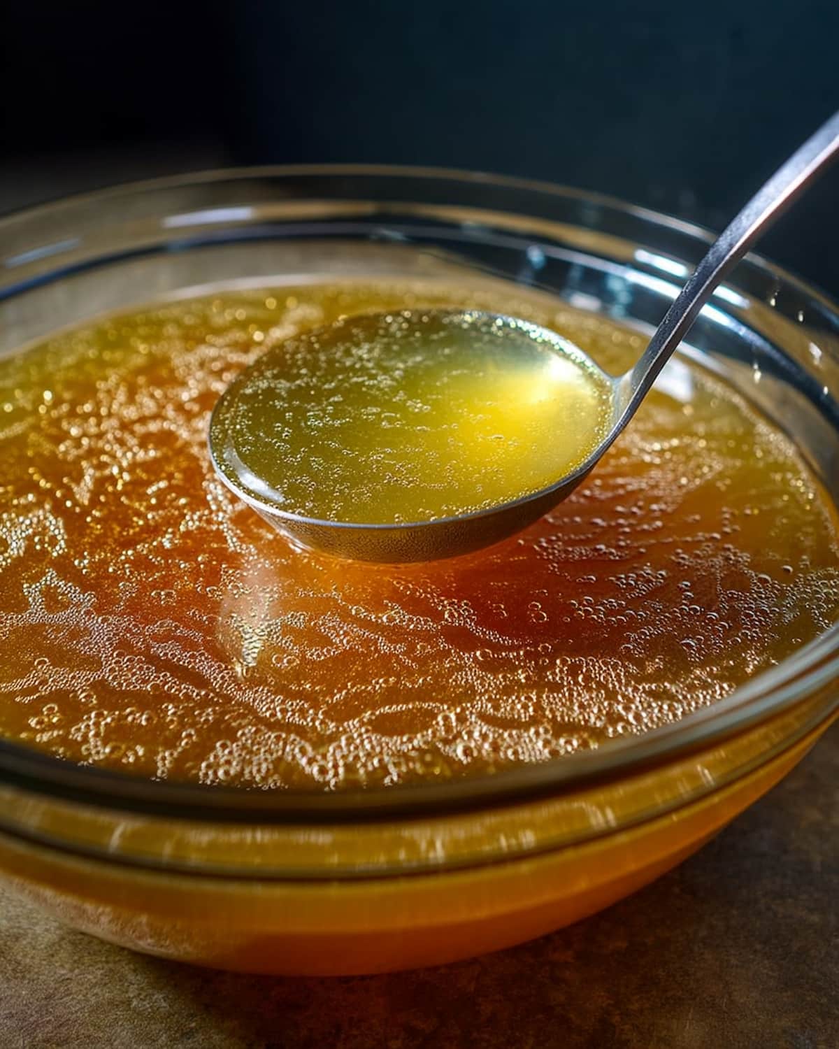 Instant Pot chicken bone broth, rich in flavor and nutrients.